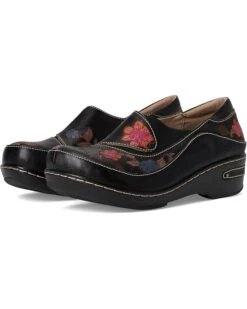 L'Artiste by Spring Step Burbank-Flower | Clogs