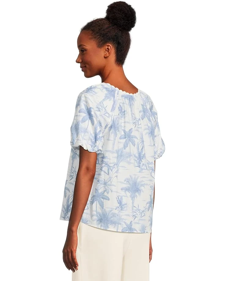 Tommy Bahama Fortuna Fronds Poplin Short Sleeve Top | Shirts & Tops 5 Tommy Bahama Fortuna Fronds Poplin Short Sleeve Top | Shirts & Tops - Image 3