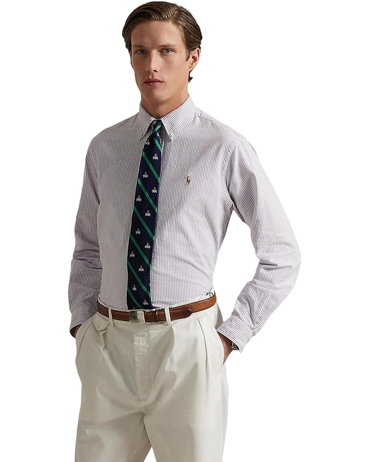 Polo Ralph Lauren Classic Fit Striped Oxford Shirt | Shirts & Tops 7 Polo Ralph Lauren Classic Fit Striped Oxford Shirt | Shirts & Tops - Image 5