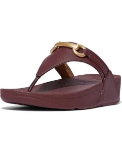 FitFlop Lulu Chunky-Snaffle Leather Toe-Post Sandals -Shoe Vogue Shop 71HvoAn142L. AC SR736920