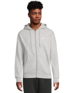 New Balance Sport Essentials Logo Fleece Full Zip | Coats & Outerwear