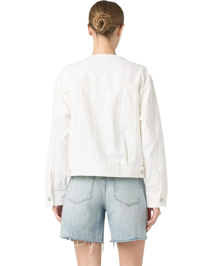 Blank NYC Head In The Clouds in White | Coats & Outerwear 4 Blank NYC Head In The Clouds in White | Coats & Outerwear - Image 2