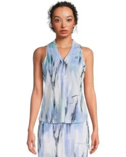 Jamie Sadock Matrix Print Sleeveless Top | Shirts & Tops