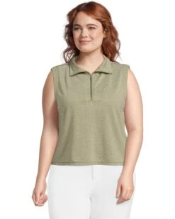 Mod-o-doc Half Zipped Sleeveless Sweatshirt | Hoodies & Sweatshirts