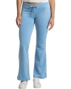 Juicy Couture Heritage Low Rise Snap Pocket Easy Fit Track Pants