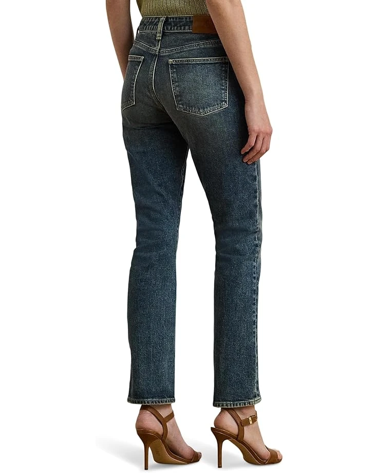 Lauren Ralph Lauren Mid-Rise Straight Ankle Jeans 4 Lauren Ralph Lauren Mid-Rise Straight Ankle Jeans - Image 2