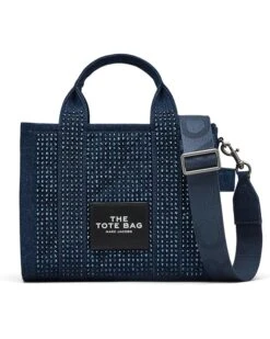 Marc Jacobs The Crystal Denim Small Tote Bag | Handbags