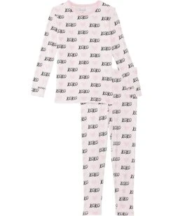 Kickee Pants Kids Print Long Sleeve Pajama Set (Big Kid) | Sleepwear -Shoe Vogue Shop 71MJdT9ABwL. AC SR736920