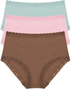 Natori Bliss Full Brief 3-Pack | Underwear & Intimates -Shoe Vogue Shop 71MNlDwb6cL. AC SR736920