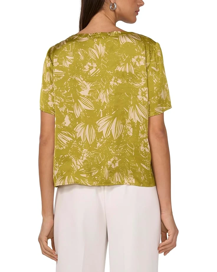 Vince Camuto Short Sleeve Crew Neck Blouse | Shirts & Tops 4 Vince Camuto Short Sleeve Crew Neck Blouse | Shirts & Tops - Image 2