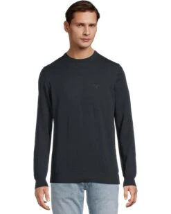 Barbour Pima Cotton Crewneck Sweater | Sweaters -Shoe Vogue Shop 71N46ttT cL. AC SR736920