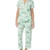 Kate Spade New York Short Sleeve Cropped PJ Set | Sleepwear 2 Kate Spade New York Short Sleeve Cropped PJ Set | Sleepwear -Shoe Vogue Shop 71NKfE93NKL. AC SR736920