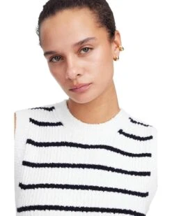 Madewell Stripe Seneca Cotton Boucle Tank | Sweaters -Shoe Vogue Shop 71NLYijOO1L. AC SR736920