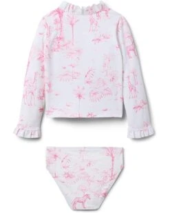 Janie and Jack Animal Print Rashguard Swim (toddler/Little Kid/Big Kid) | Swimwear -Shoe Vogue Shop 71PXGB6B5EL. AC SR736920