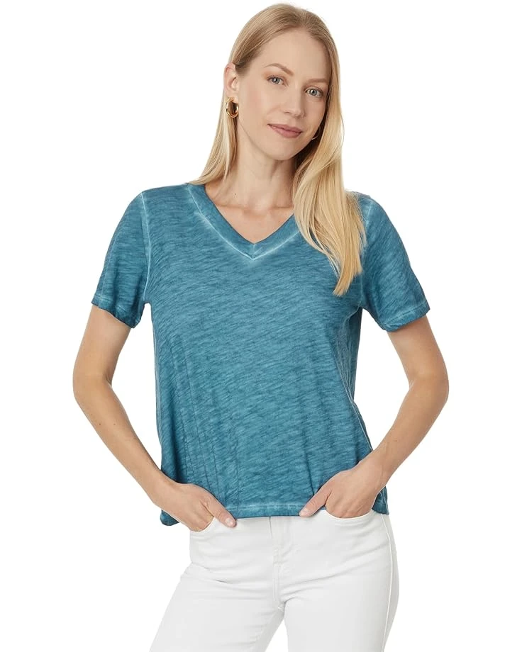 Eileen Fisher V-Neck Short Sleeve Tee | Shirts & Tops 8 Eileen Fisher V-Neck Short Sleeve Tee | Shirts & Tops - Image 6