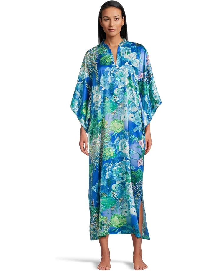 N by Natori Wisteria Garden Butterfly Caftan | Sleepwear 3 N by Natori Wisteria Garden Butterfly Caftan | Sleepwear
