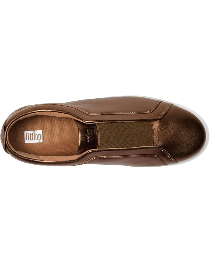 FitFlop Rally Elastic Metallic Leather Slip-On Sneakers | Sneakers & Athletic Shoes 4 FitFlop Rally Elastic Metallic Leather Slip-On Sneakers | Sneakers & Athletic Shoes - Image 2