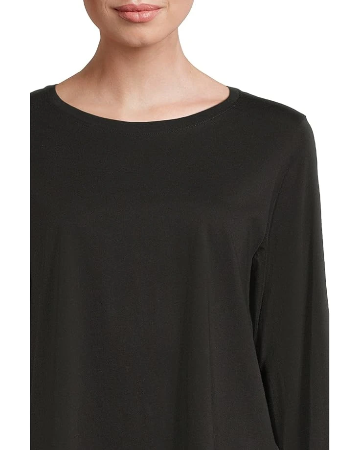 Eileen Fisher Round Neck Long Sleeve Tee | Shirts & Tops 6 Eileen Fisher Round Neck Long Sleeve Tee | Shirts & Tops - Image 4