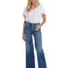 NYDJ Teresa Wide Leg Exposed Button Fly Jeans in Costa Brava -Shoe Vogue Shop 71SDjyYnGcL. AC SR736920