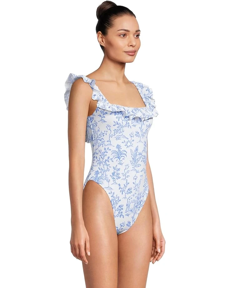 Lilly Pulitzer Aemma Ruffle One-Piece | Swimwear 4 Lilly Pulitzer Aemma Ruffle One-Piece | Swimwear - Image 2