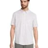 Johnston & Murphy Short Sleeve XC Flex Birdseye Mini Dot Print Button Front Shirt | Shirts & Tops -Shoe Vogue Shop 71SSmMVZRVL. AC SR736920