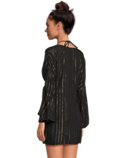 BECCA Radiance Plunge Tie Front Tunic | Swimwear -Shoe Vogue Shop 71UDsiGnx2L. AC SR736920