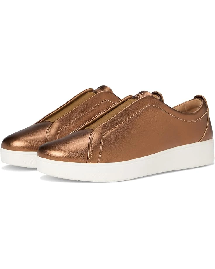 FitFlop Rally Elastic Metallic Leather Slip-On Sneakers | Sneakers & Athletic Shoes 3 FitFlop Rally Elastic Metallic Leather Slip-On Sneakers | Sneakers & Athletic Shoes