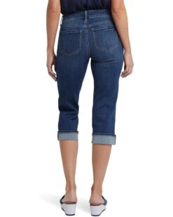 NYDJ Marilyn Straight Crop Jeans in Rio Rapids -Shoe Vogue Shop 71VMsk2t3sL. AC SR736920