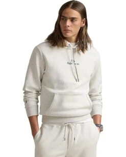 Polo Ralph Lauren Logo Double-Knit Hoodie | Hoodies & Sweatshirts -Shoe Vogue Shop 71W3XSmo9hL. AC SR736920