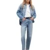 Madewell Perfect Vintage Wide Light Crop in Hallstead Wash | Jeans -Shoe Vogue Shop 71W9U9wa1eL. AC SR736920