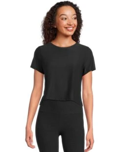 Beyond Yoga Featherweight Supreme Cropped Tee | Shirts & Tops -Shoe Vogue Shop 71WIdIhYMWL. AC SR736920