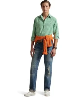 Polo Ralph Lauren Classic Fit Gingham Oxford Shirt | Shirts & Tops -Shoe Vogue Shop 71WWMdu8zzL. AC SR736920