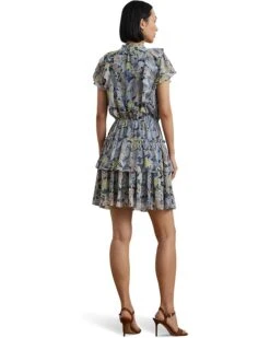 Lauren Ralph Lauren Petite Devany Short Sleeve Day Dress | Dresses -Shoe Vogue Shop 71YP3hZdYmL. AC SR736920