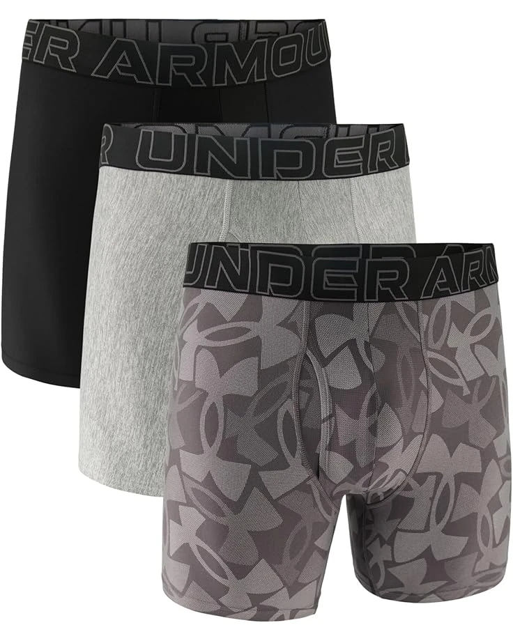 Under Armour 3-pack Performance Tech Print 6” Boxer Briefs | Underwear 5 Under Armour 3-pack Performance Tech Print 6” Boxer Briefs | Underwear - Image 3