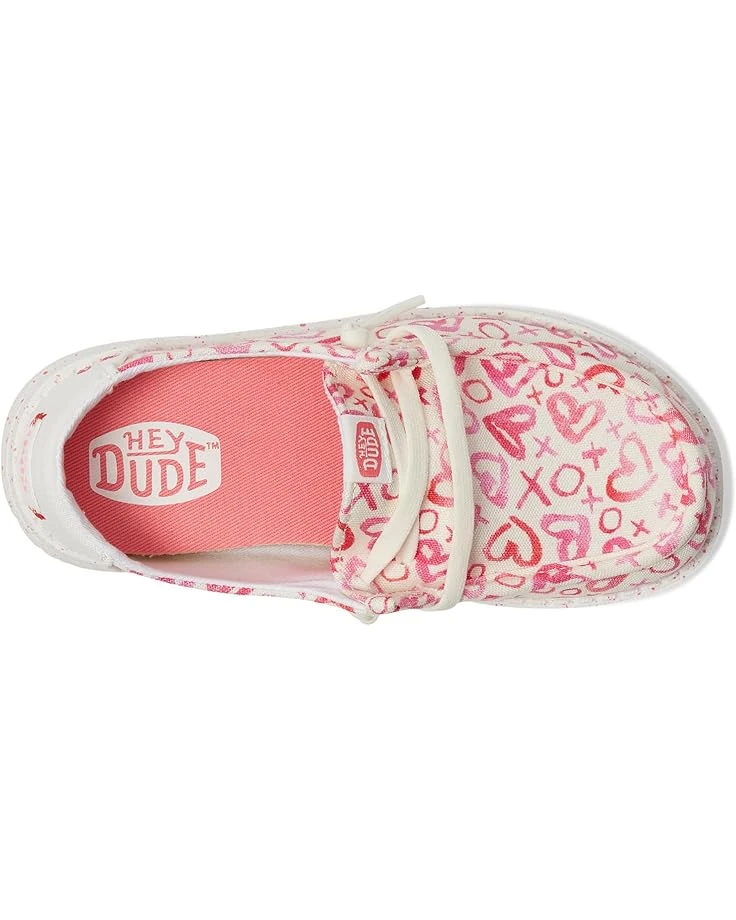 Hey Dude Kids Wendy Watercolor Hearts (Toddler) | Sneakers & Athletic Shoes 4 Hey Dude Kids Wendy Watercolor Hearts (Toddler) | Sneakers & Athletic Shoes - Image 2
