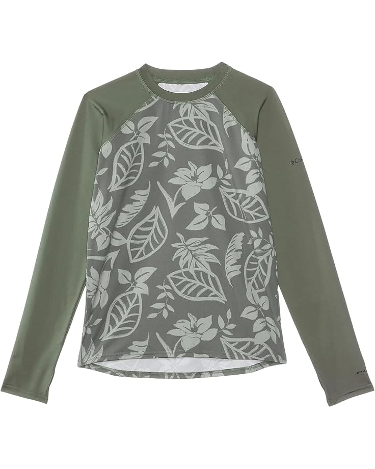 Columbia Kids Sandy Shores™ Printed Long Sleeve Sunguard (Little Kids/Big Kids) | Swimwear 6 Columbia Kids Sandy Shores™ Printed Long Sleeve Sunguard (Little Kids/Big Kids) | Swimwear - Image 4