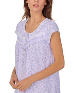 Eileen West Cap Sleeve Knit Short Gown | Sleepwear 9 Eileen West Cap Sleeve Knit Short Gown | Sleepwear -Shoe Vogue Shop 71ZOd3I5flL. AC SR736920
