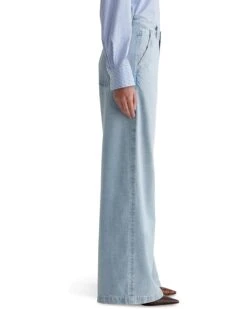 AG Jeans Stella Mid-Rise Wide Leg Palazzo Jeans in Idol -Shoe Vogue Shop 71ZZUQIJihL. AC SR736920
