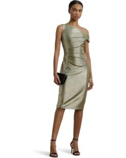 Lauren Ralph Lauren Nashea-Short Sleeve-Cocktail Dress | Dresses