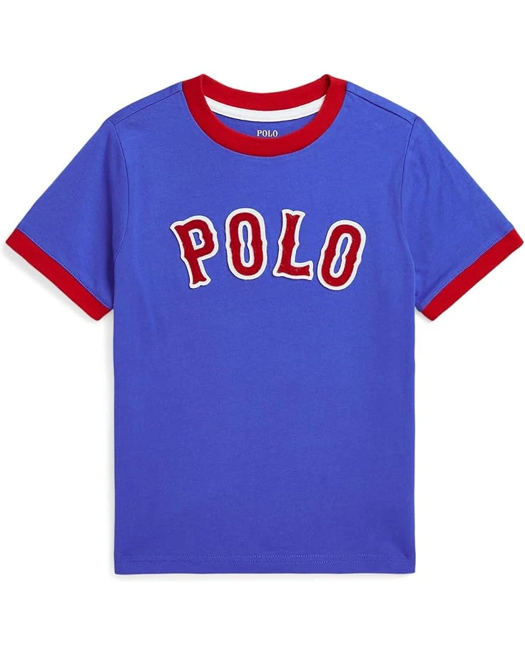 Polo Ralph Lauren Kids Baseball-Logo Cotton Jersey Tee (Toddler/Little Kid) | Shirts & Tops 3 Polo Ralph Lauren Kids Baseball-Logo Cotton Jersey Tee (Toddler/Little Kid) | Shirts & Tops