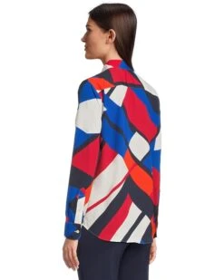 Lauren Ralph Lauren Classic Fit Print Crepe Shirt | Shirts & Tops 10 Lauren Ralph Lauren Classic Fit Print Crepe Shirt | Shirts & Tops -Shoe Vogue Shop 71aMjcYdjKL. AC SR736920