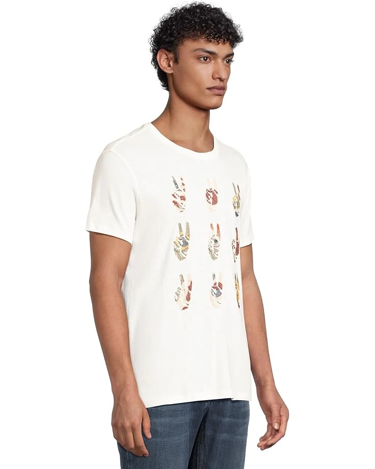 John Varvatos Multi Peace Hand Tee KG4261Z4 | Shirts & Tops 4 John Varvatos Multi Peace Hand Tee KG4261Z4 | Shirts & Tops - Image 2