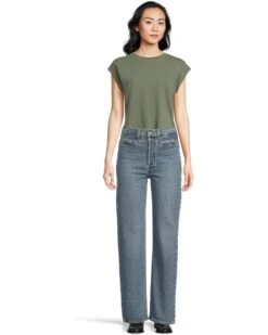 Levi's® Premium Ribcage Full Length Western | Jeans -Shoe Vogue Shop 71aoRo1RRVL. AC SR736920