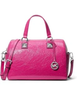 MICHAEL Michael Kors Grayson Medium Duffle Satchel | Handbags -Shoe Vogue Shop 71arj1YUHaL. AC SR736920