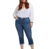 NYDJ Plus Size Chloe Capris | Jeans -Shoe Vogue Shop 71bSTvjl1CL. AC SR736920