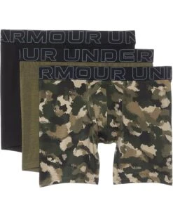 Under Armour Performance Cotton - Print 6 In 3 Pack | Underwear