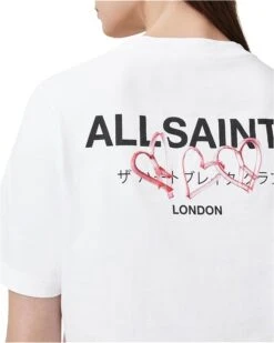 AllSaints Heart Lisa Tee | Shirts & Tops -Shoe Vogue Shop 71c1e9 qYDL. AC SR736920