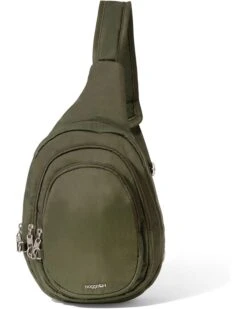 Baggallini Securtex Anti-Theft Triple Zip Sling | Backpacks -Shoe Vogue Shop 71cVlxQnPL. AC SR736920