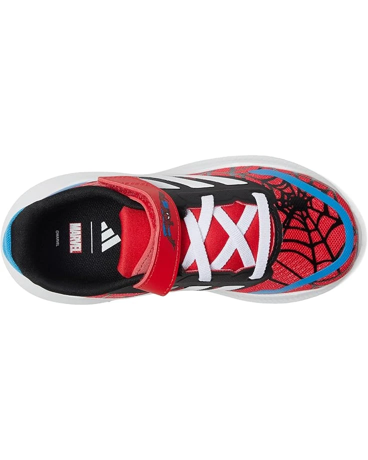 adidas Kids Marvel Spider-Man Run Falcon Elastic Lace Sportswear Shoes (Toddler) | Sneakers & Athletic Shoes 4 adidas Kids Marvel Spider-Man Run Falcon Elastic Lace Sportswear Shoes (Toddler) | Sneakers & Athletic Shoes - Image 2