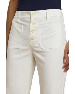 Lauren Ralph Lauren Stretch Cotton Canvas Wide-leg Pants -Shoe Vogue Shop 71dS4nuVd7L. AC SR736920
